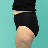 Zeer licht absorberende incontinentie slip voor vrouwen