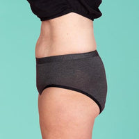 Light absorbent incontinence briefs for women