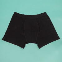 Highly absorbent incontinence boxer shorts for men