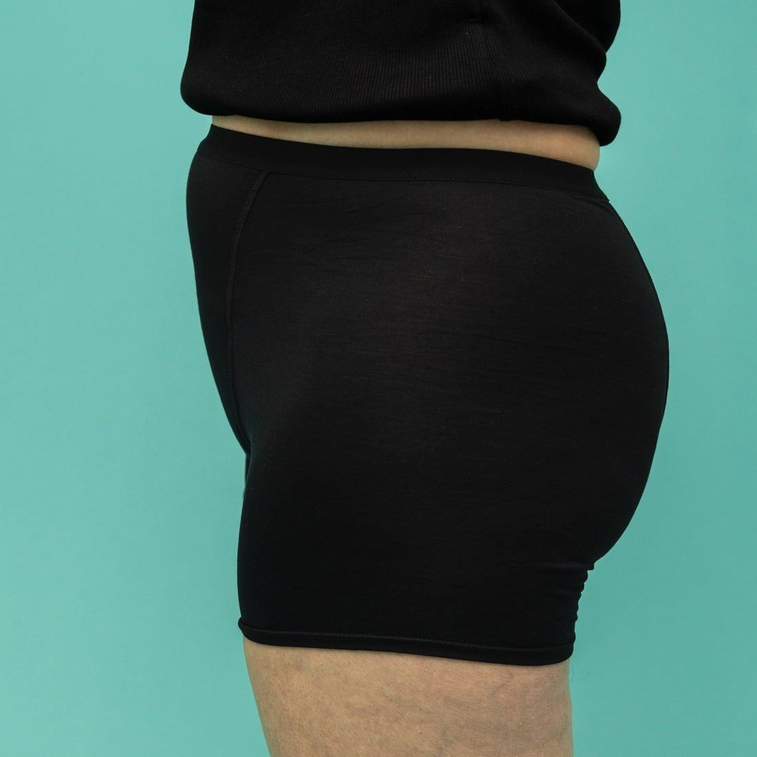 Highly absorbent incontinence boxer shorts for women