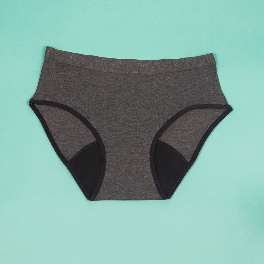 Light absorbent incontinence briefs for women