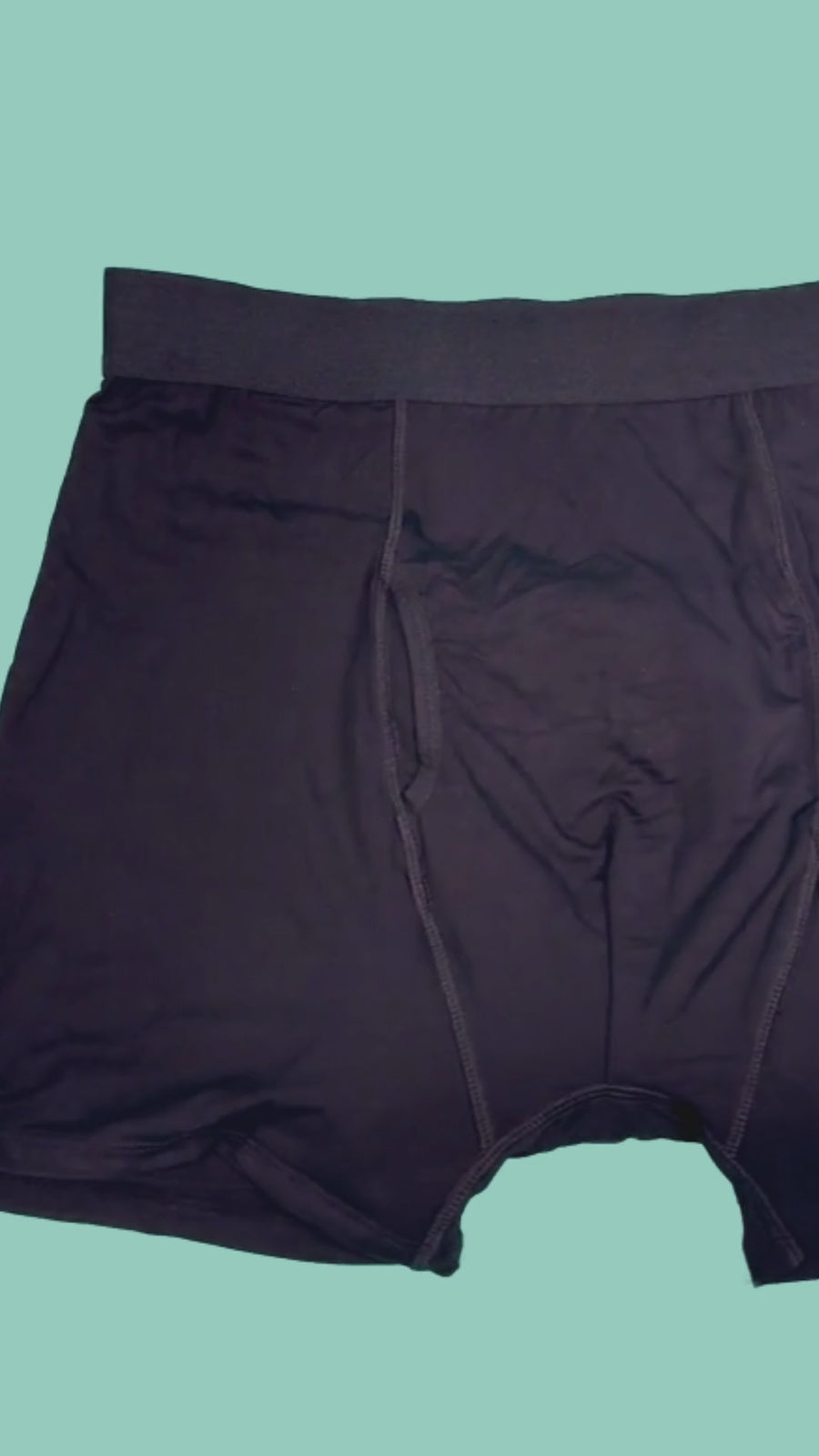 Highly absorbent incontinence boxer shorts for men
